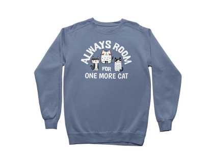 Always Room for One More Cat Sweatshirt