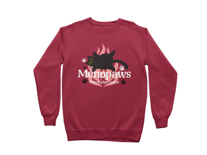 Menopaws – Watch the Claws! Sweatshirt