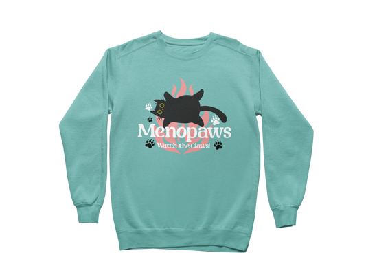 Menopaws – Watch the Claws! Sweatshirt