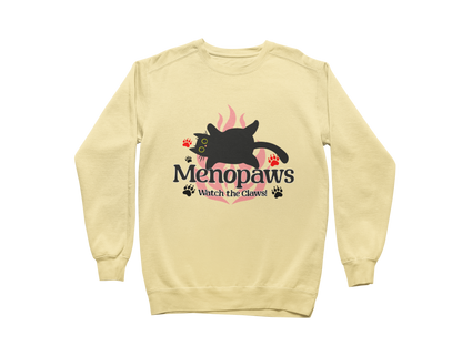 Menopaws – Watch the Claws! Sweatshirt
