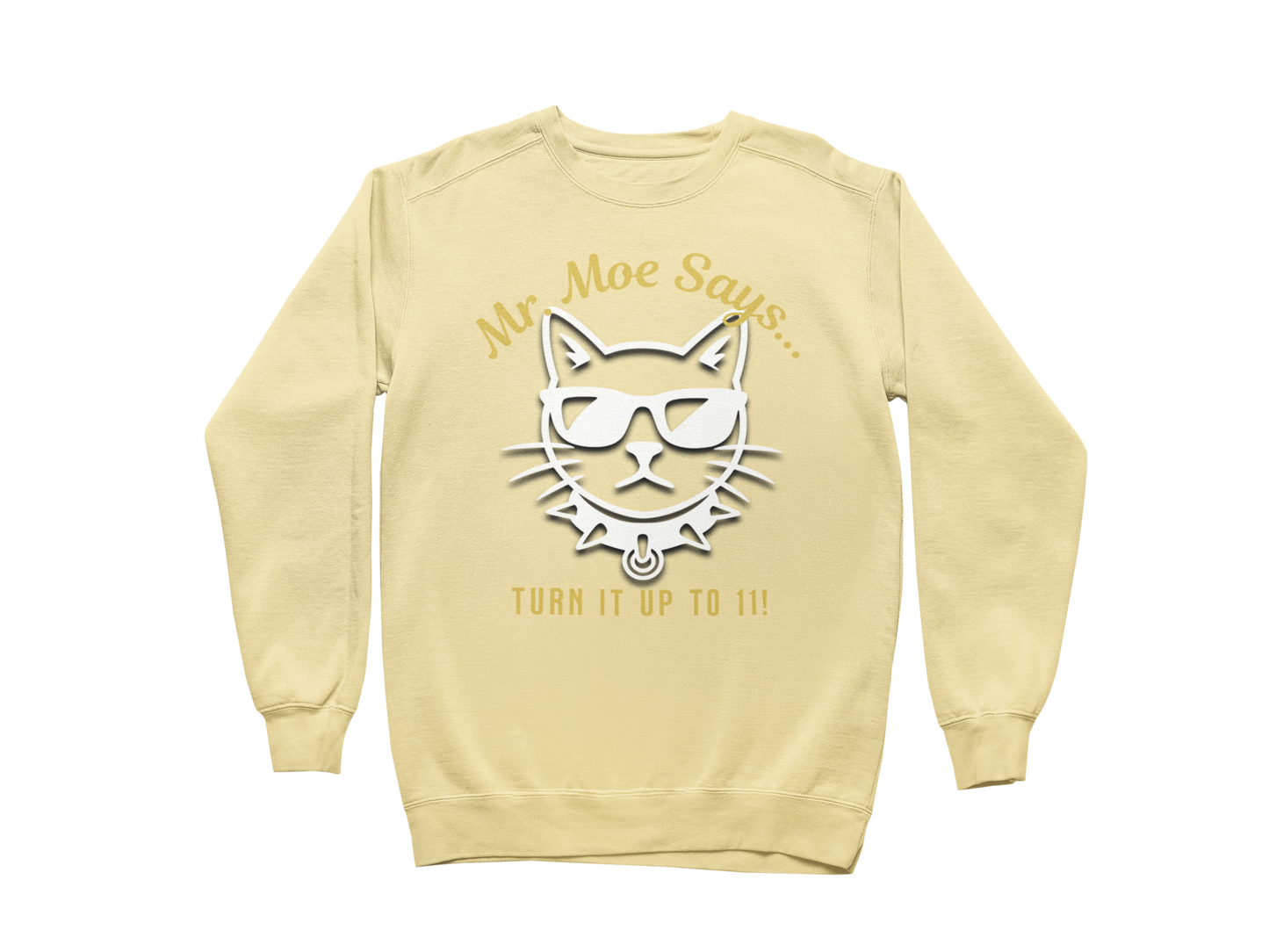Mr. Moe Says - Turn It Up To 11! Sweatshirt