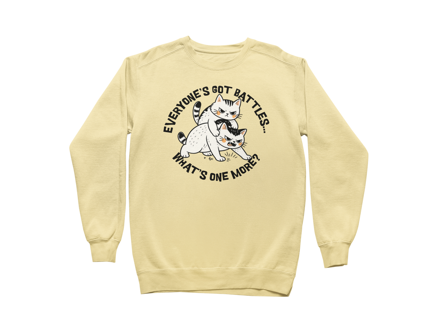 Cat Fight Sweatshirt