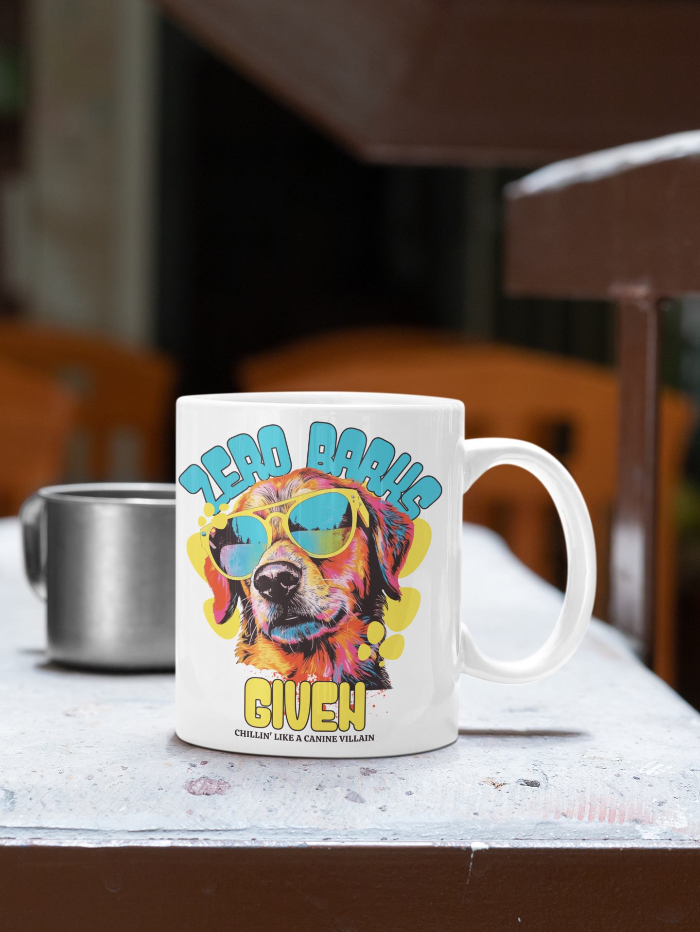 Zero Barks Given Mug