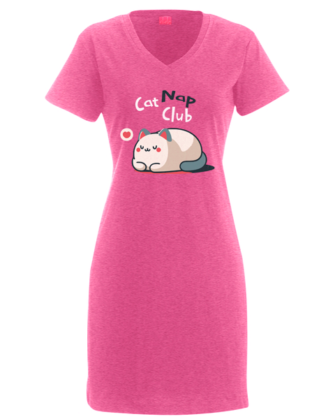 Cat Nap Club Tee Night Shirt