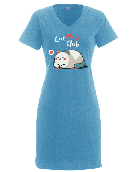 Cat Nap Club Tee Night Shirt