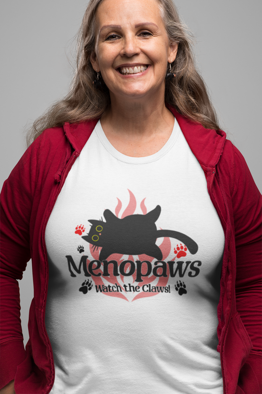 Menopaws – Watch the Claws! Tee
