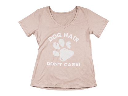 Dog Hair Don't Care Women’s V-Neck