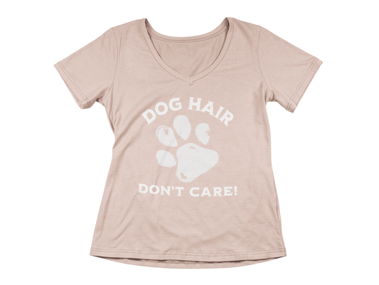 Dog Hair Don't Care Women’s V-Neck
