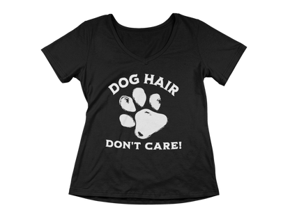 Dog Hair Don't Care Women’s V-Neck