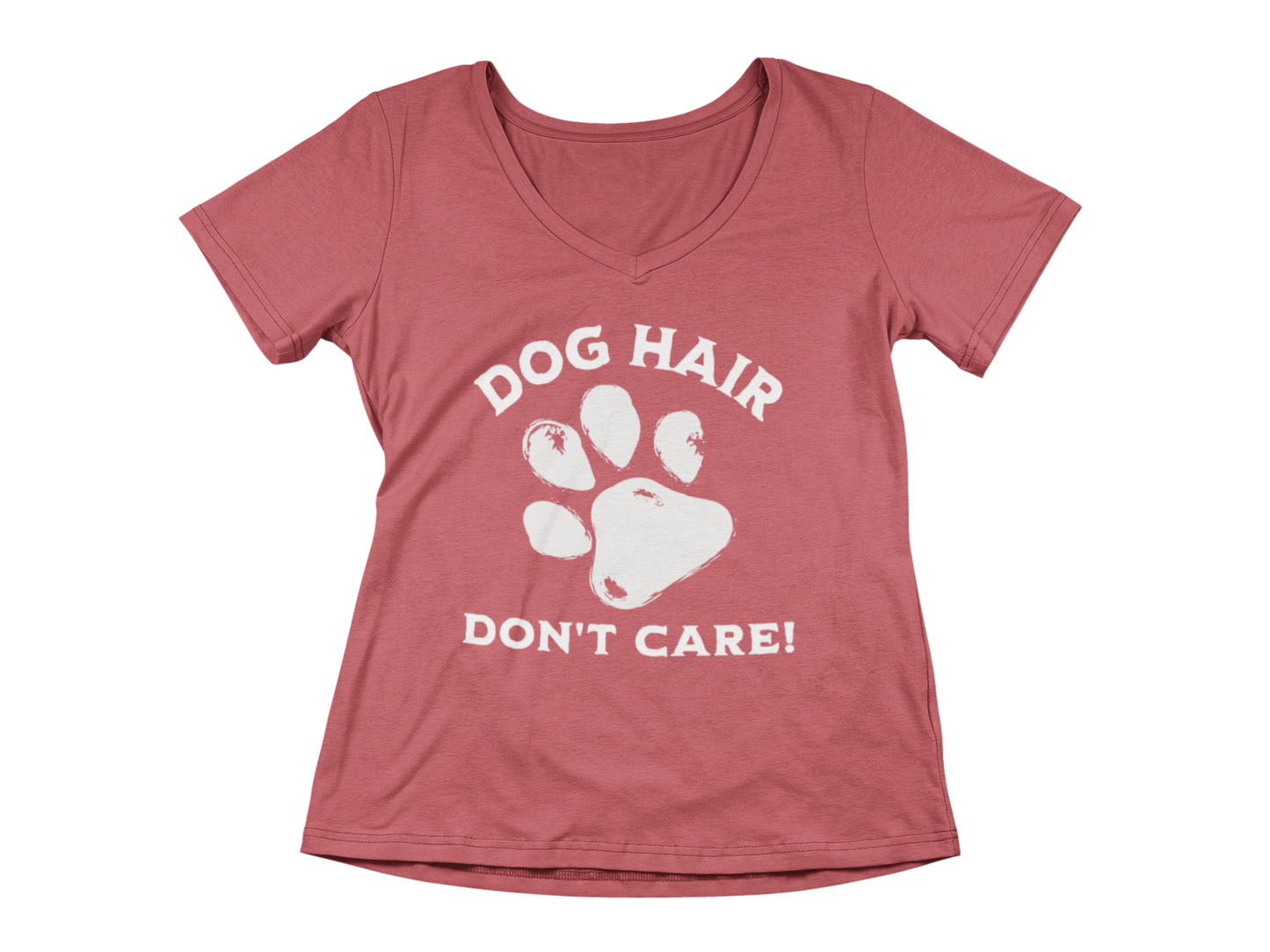 Dog Hair Don't Care Women’s V-Neck