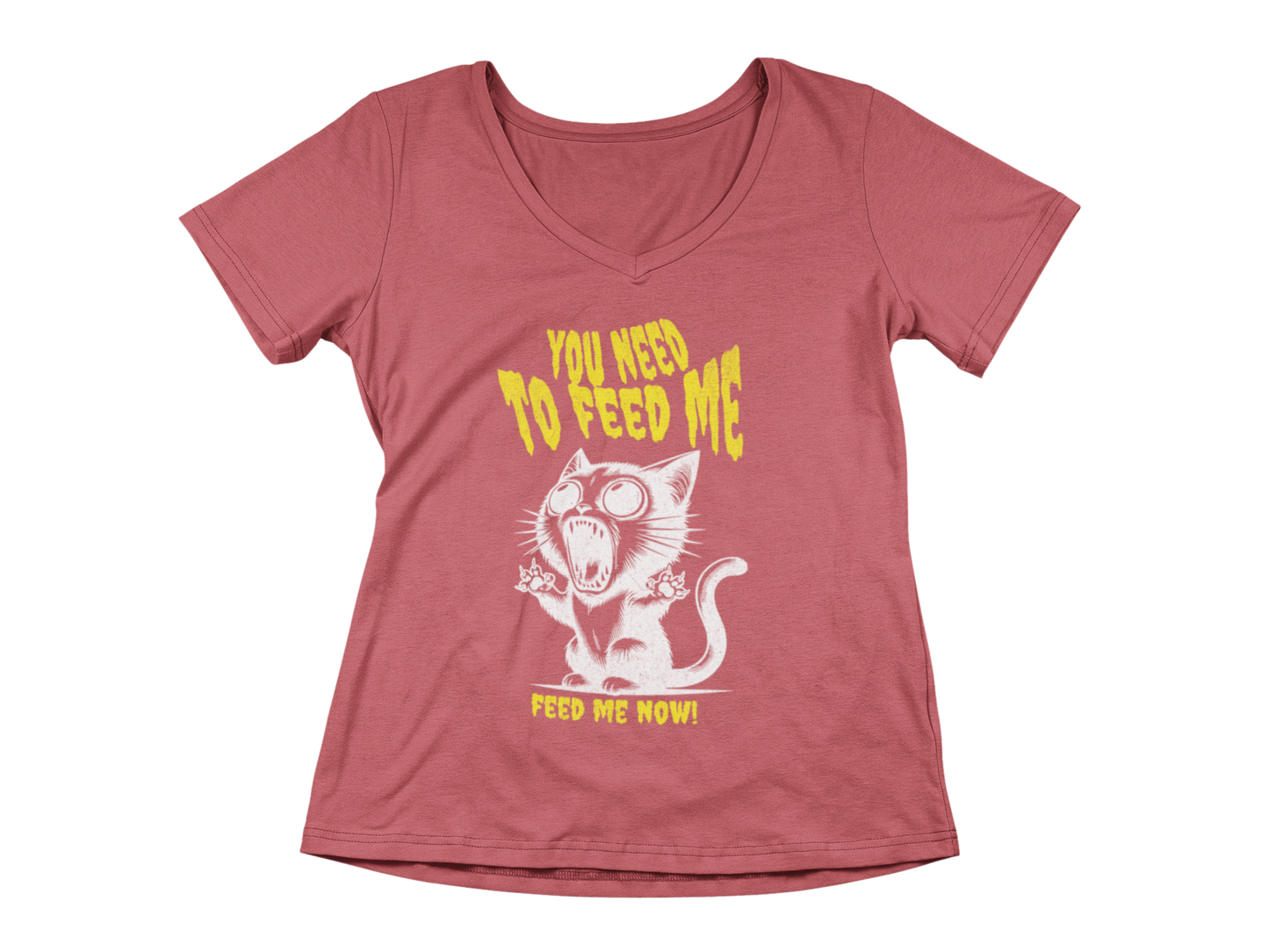 Feed Me Now! Women’s V-Neck