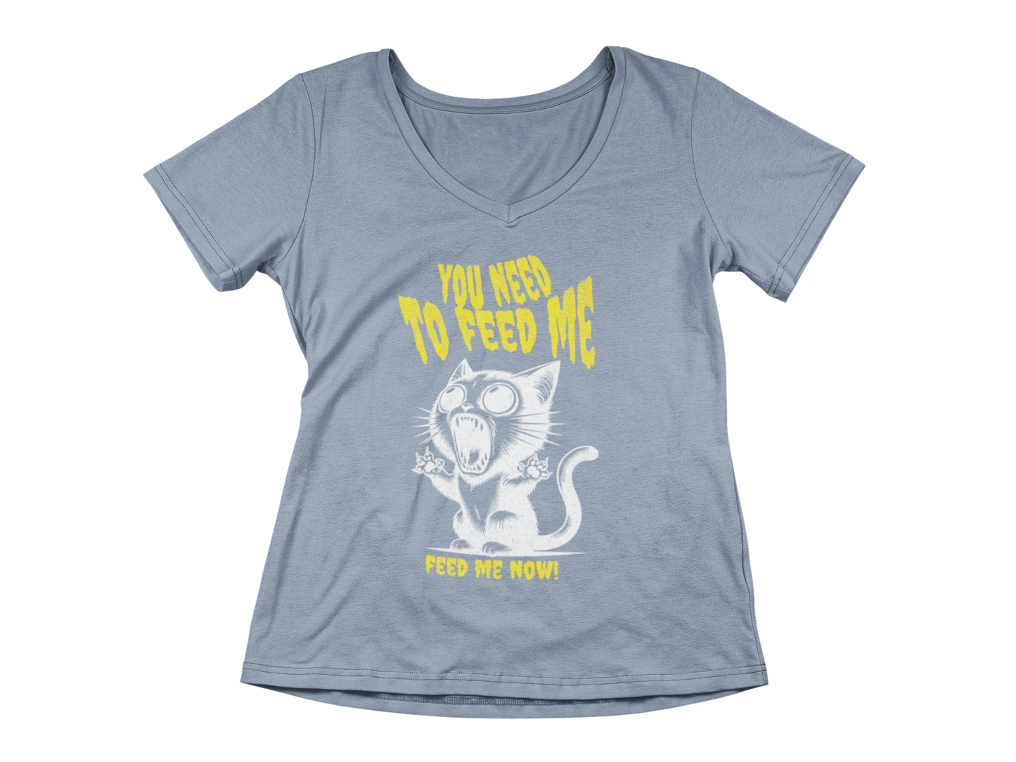 Feed Me Now! Women’s V-Neck