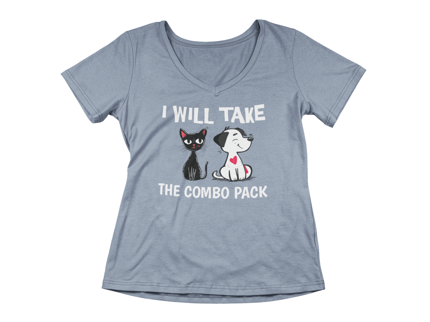 I Will Take the Combo Pack Women's V-Neck