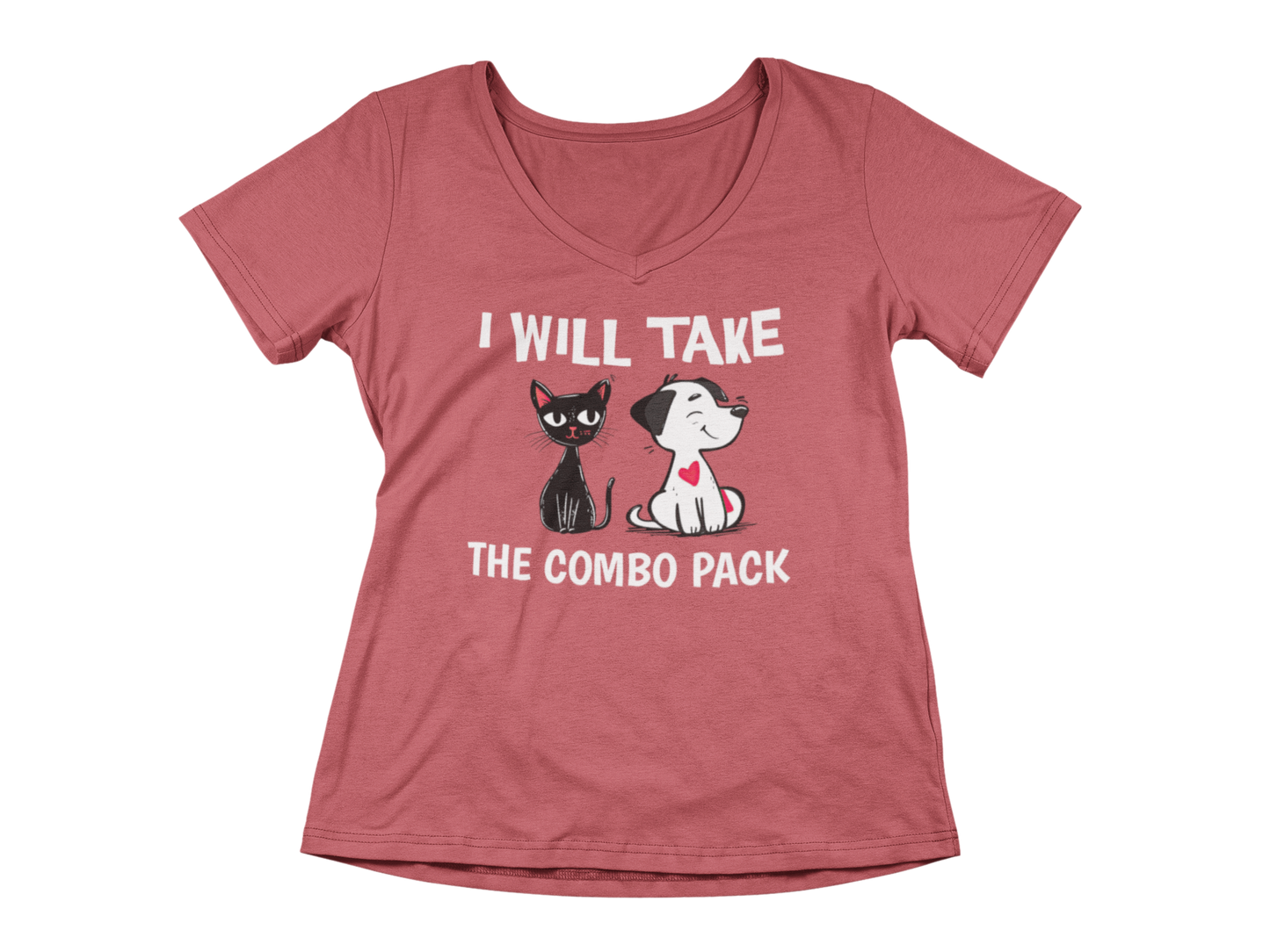 I Will Take the Combo Pack Women's V-Neck