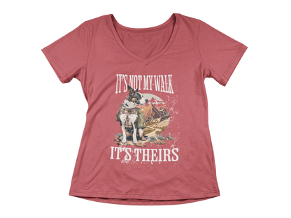 It's Not My Walk Women’s V-Neck