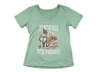 It's Not My Walk Women’s V-Neck