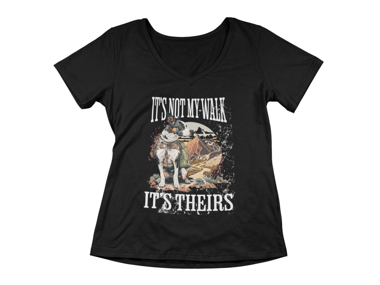 It's Not My Walk Women’s V-Neck
