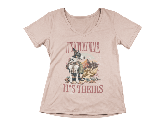 It's Not My Walk Women’s V-Neck