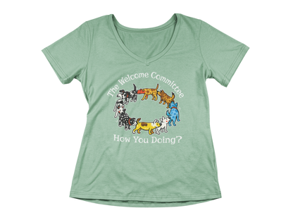 The Welcome Committee – Women's V-Neck
