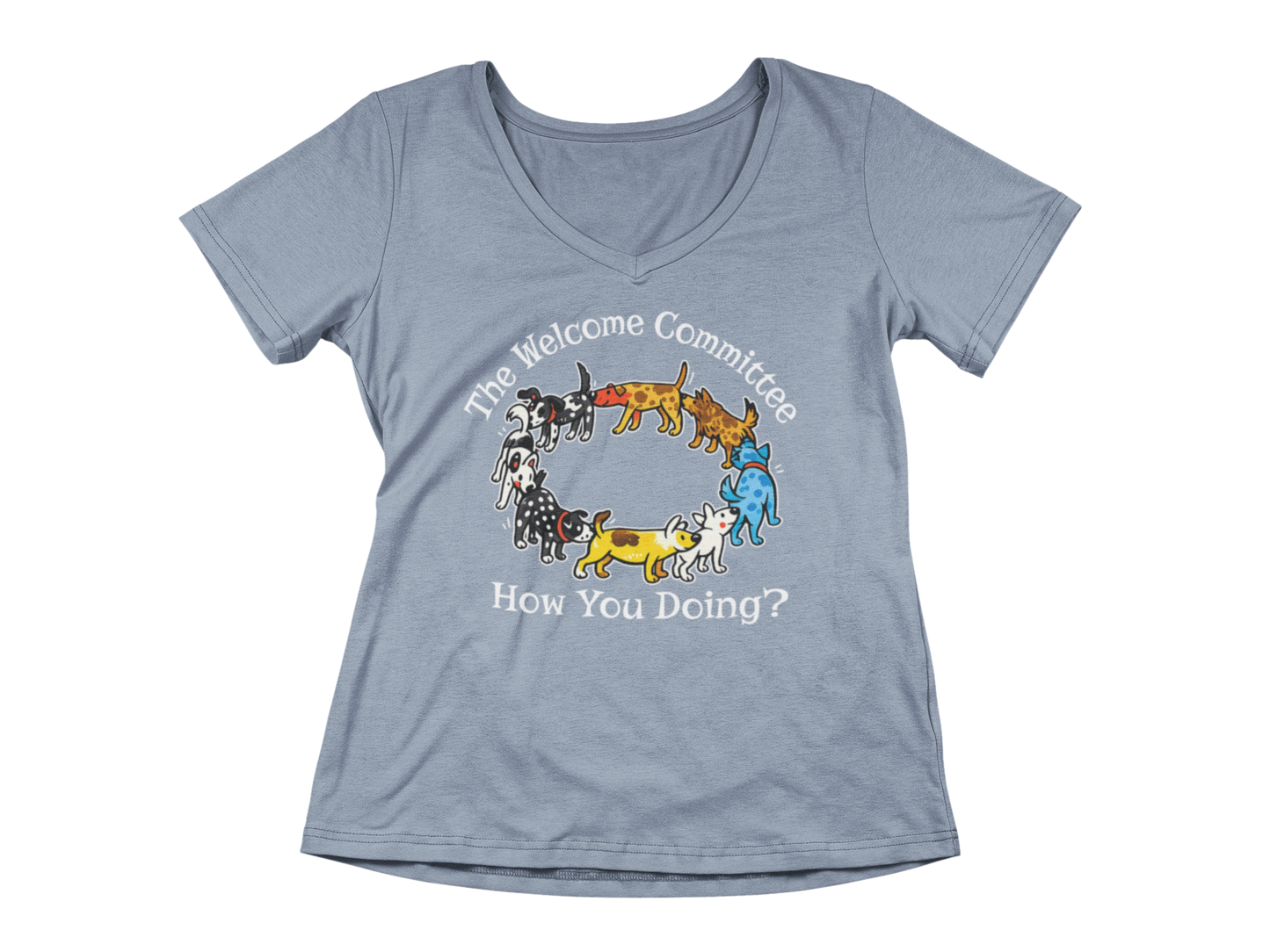 The Welcome Committee – Women's V-Neck