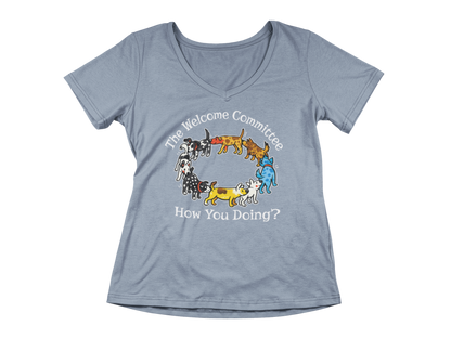 The Welcome Committee – Women's V-Neck
