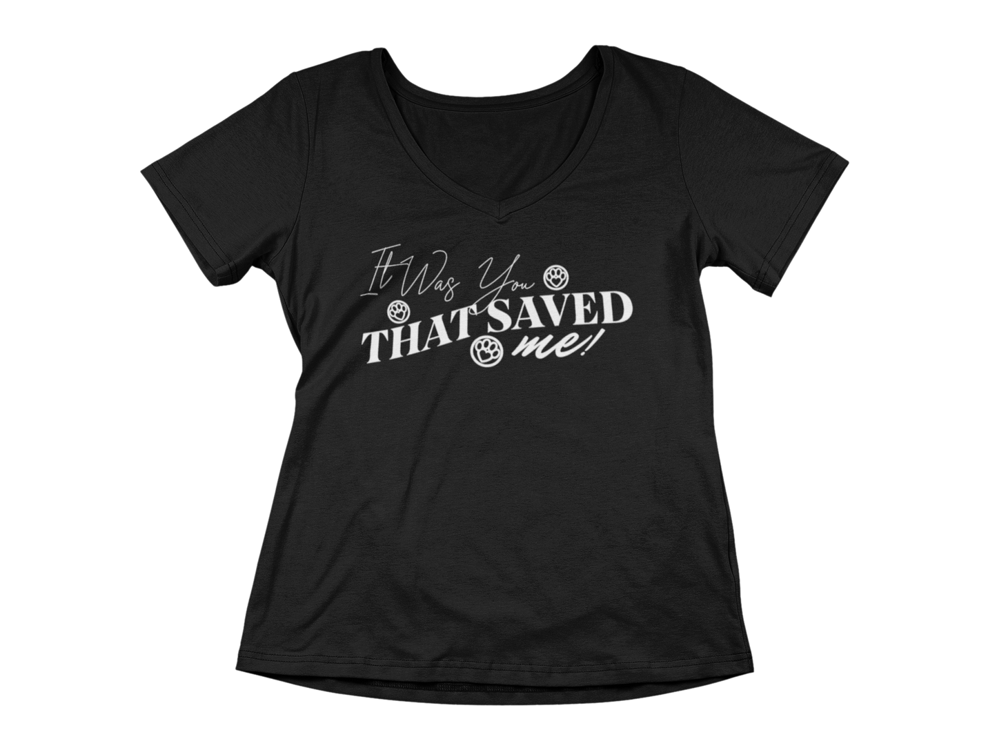 It Was You That Saved Me! Women’s V-Neck