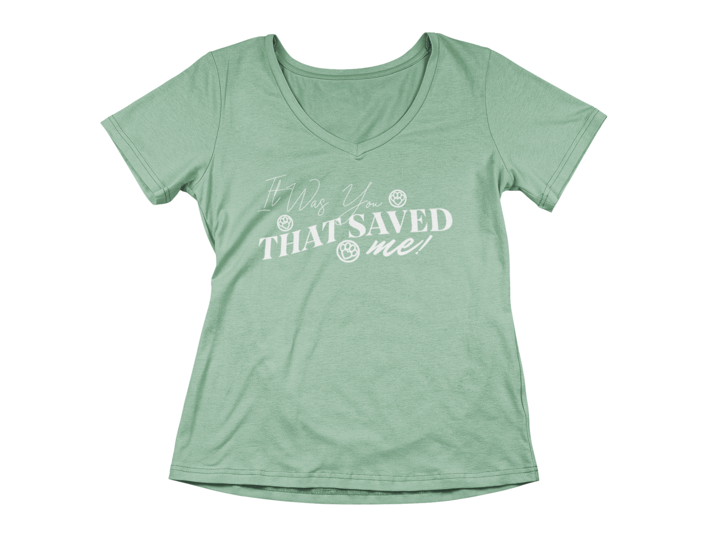 It Was You That Saved Me! Women’s V-Neck