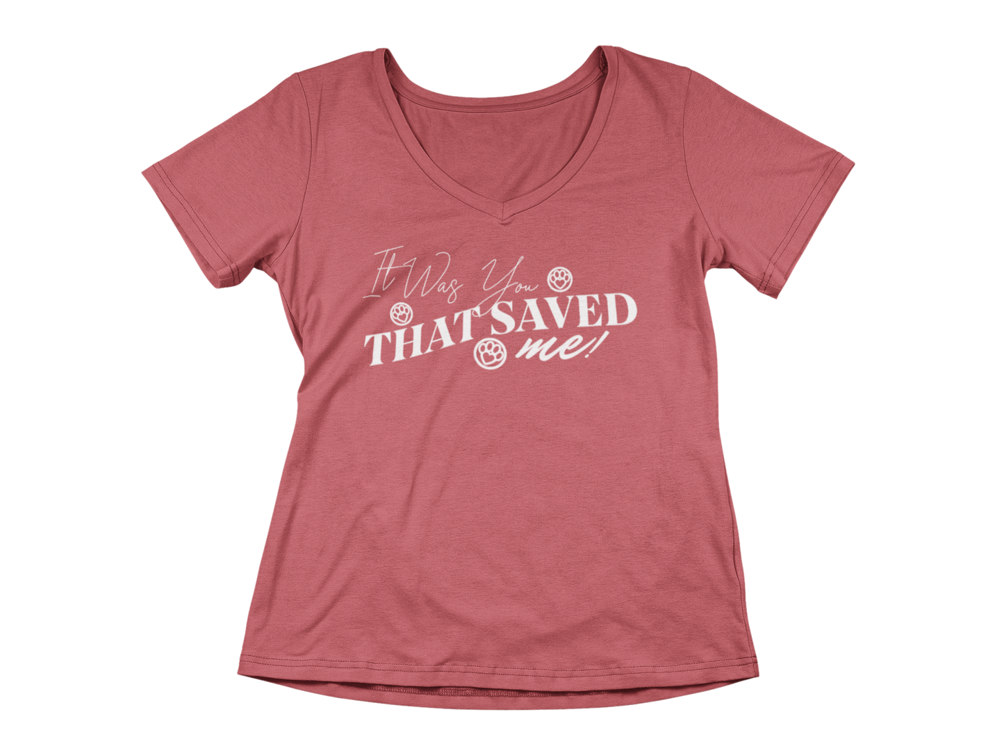 It Was You That Saved Me! Women’s V-Neck