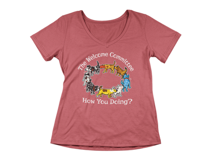 The Welcome Committee – Women's V-Neck