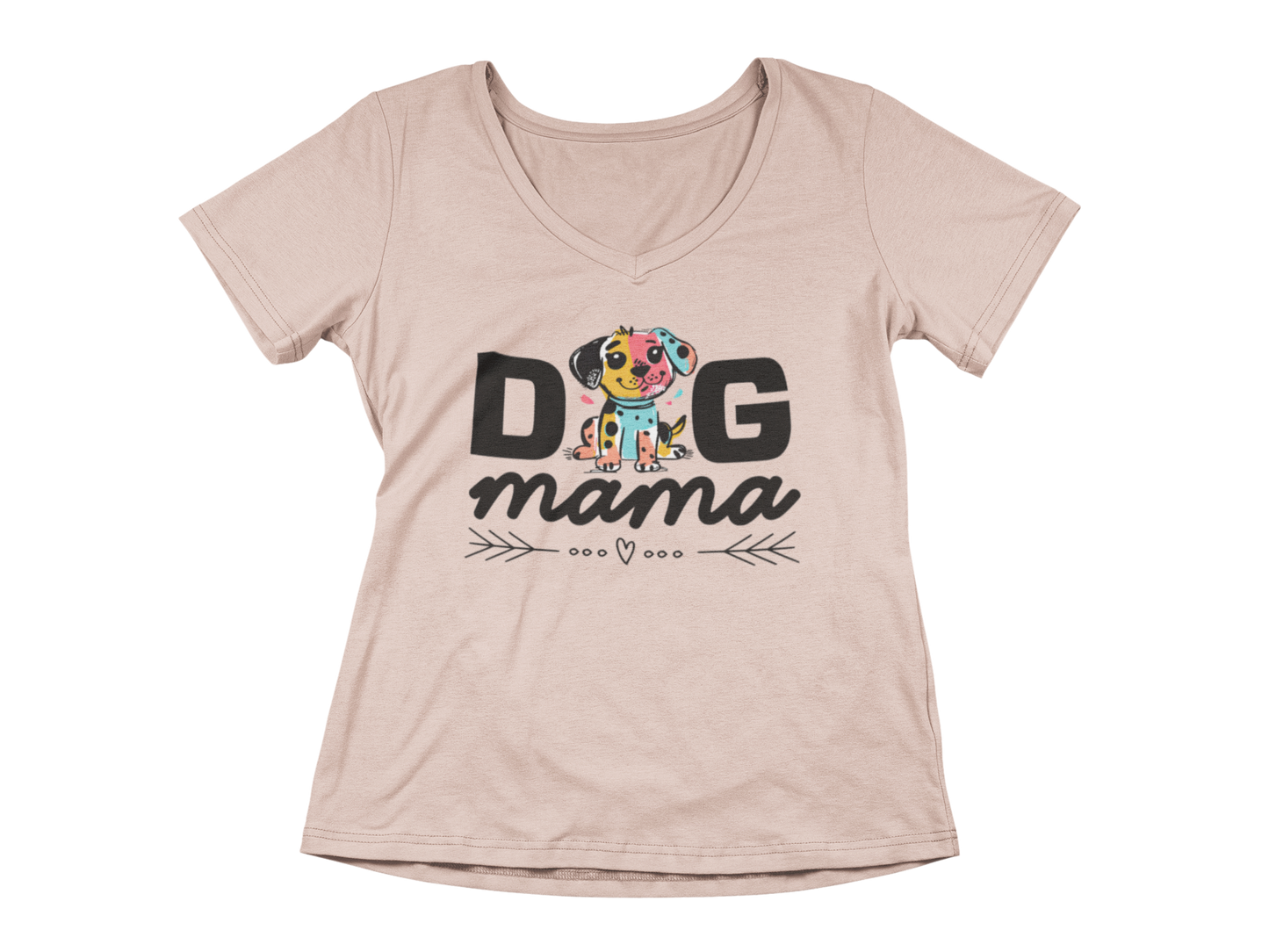 Dog Mama – Woman's V-Neck