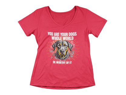 You Are Your Dog’s Whole World Tee