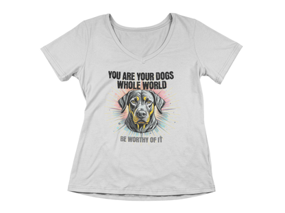 You Are Your Dog’s Whole World Tee